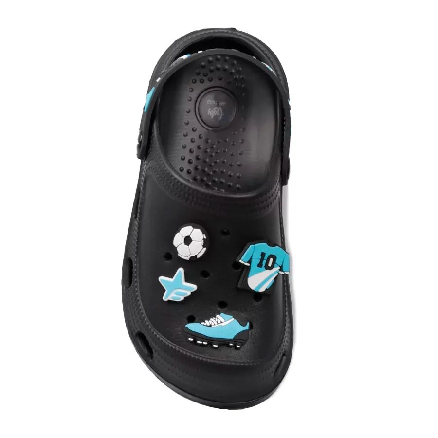 Imagen 2 de 4 de Sandalias Footy Clogs Argentina 10-NEGRO