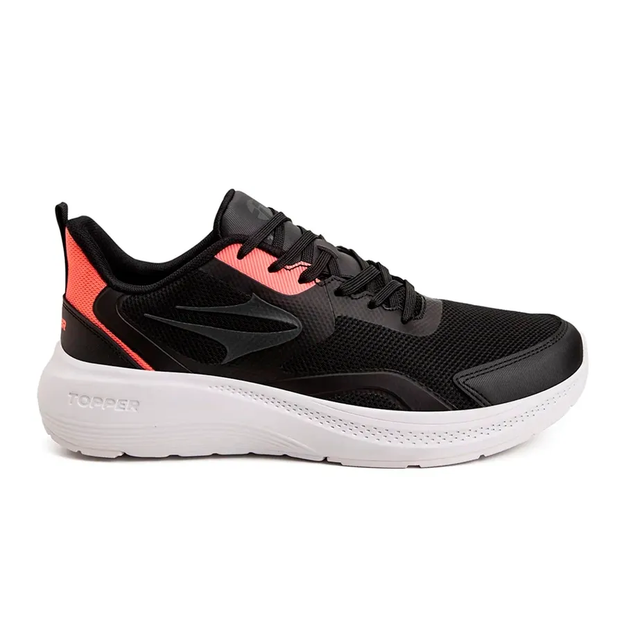 Imagen 0 de 4 de Zapatillas Topper Drive 2-NEGRO/GRIS/CORAL FLUOR