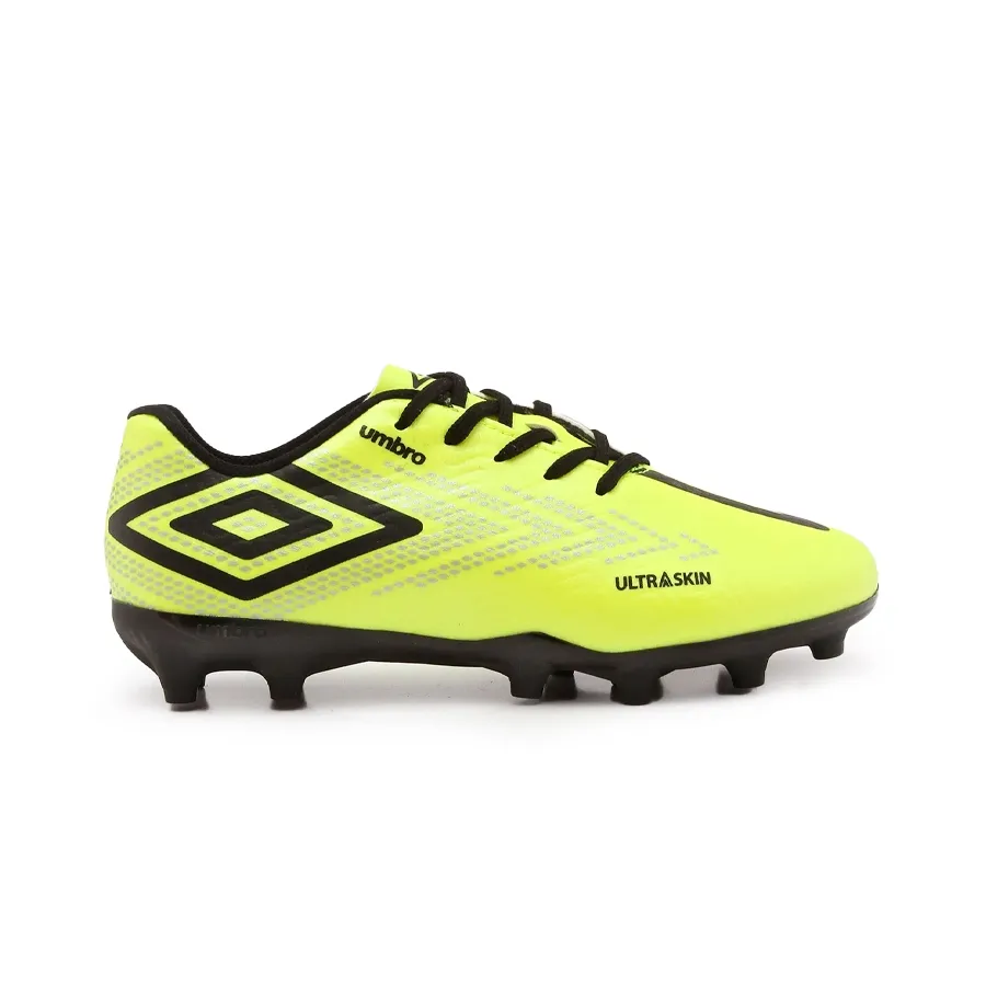 Imagen 0 de 4 de Botines Umbro Campo Ultraskin Jr-LIMA/NEGRO/PLATA