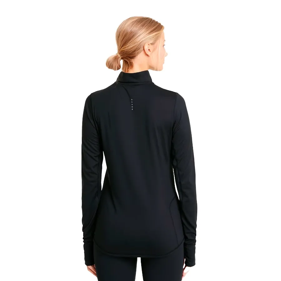 Imagen 2 de 4 de Remera Puma Run Favorite 1/4 Zip-NEGRO