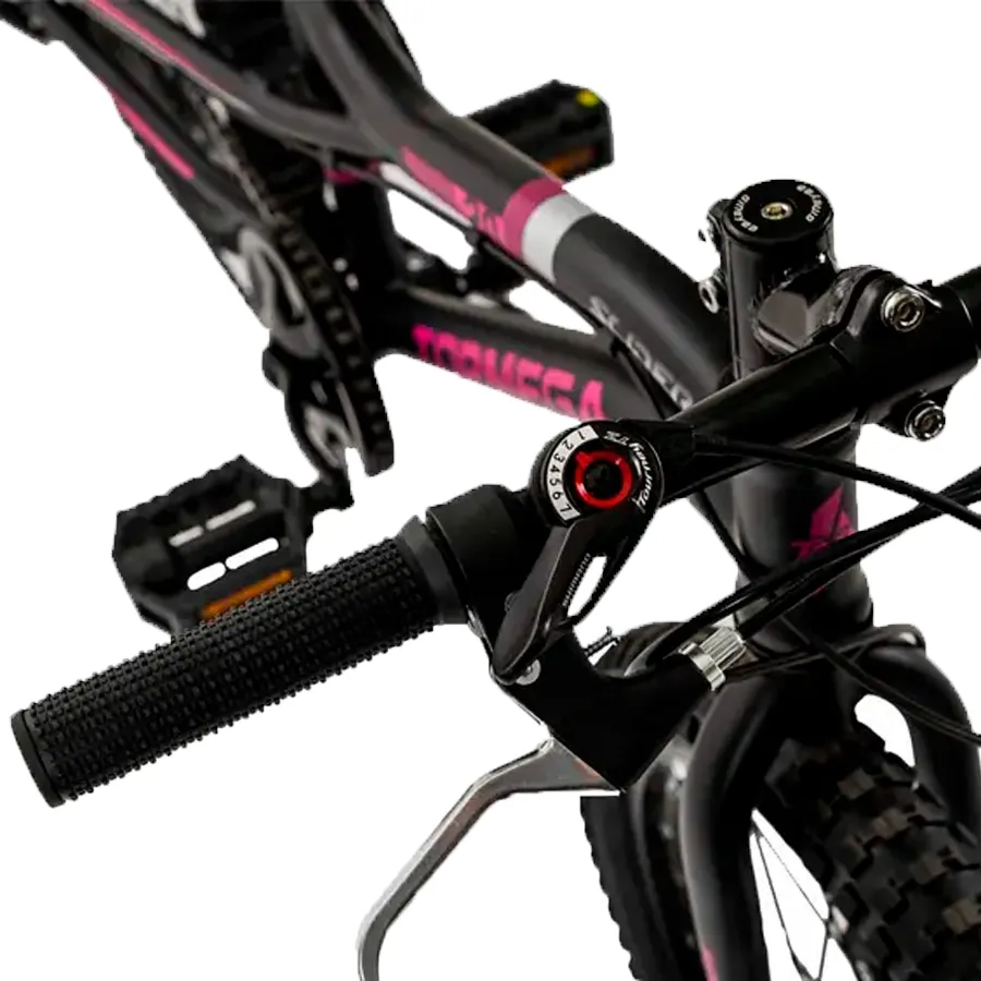 Imagen 6 de 7 de Bicicleta TopMega Slider R20 7V-NEGRO/FUCSIA