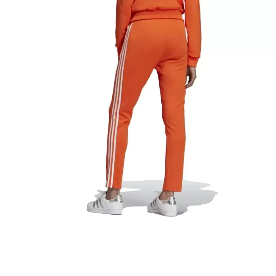 Imagen 4 de 5 de Pantalón adidas originals Sst Tp-NARANJA/BLANCO