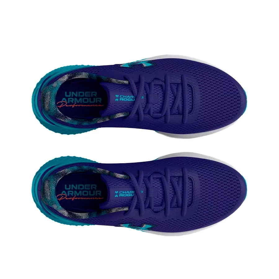 Imagen 3 de 5 de Zapatillas Under Armour Charged Rogue 3-AZUL/CELESTE