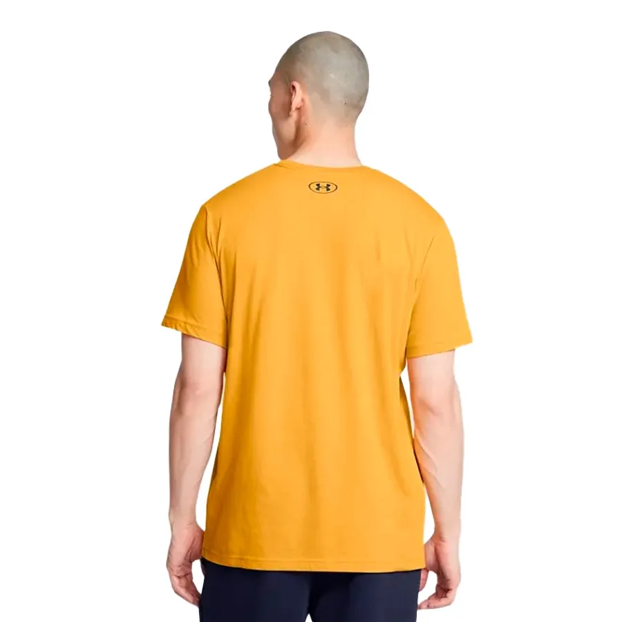 Imagen 1 de 4 de Remera Under Armour Sporstyle Lc-AMARILLO