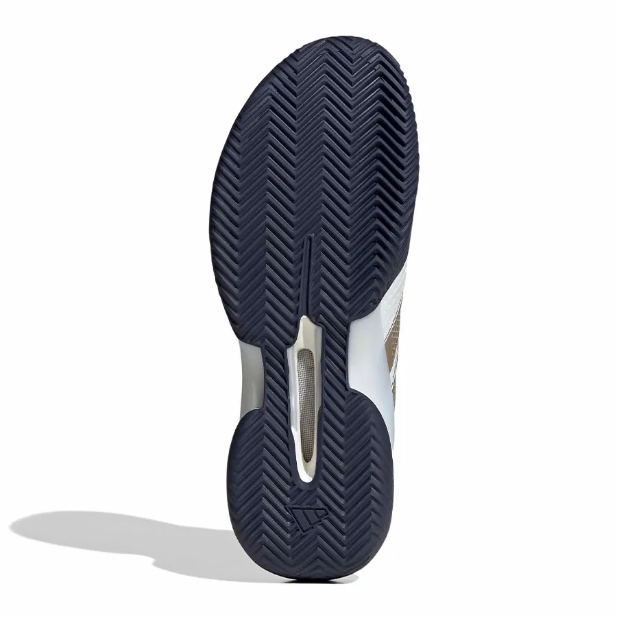 Imagen 4 de 7 de Zapatillas adidas Barricade 14-BLANCO/MARINO/DORADO