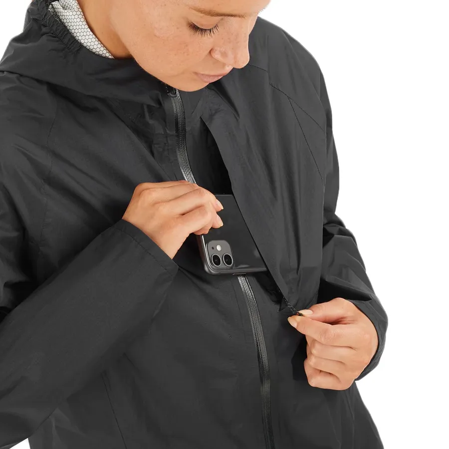 Imagen 5 de 7 de Campera Salomon Bonatti Waterproof-NEGRO