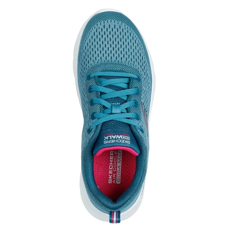Imagen 3 de 5 de Zapatillas Skechers Go Walk Flex-PETROLEO