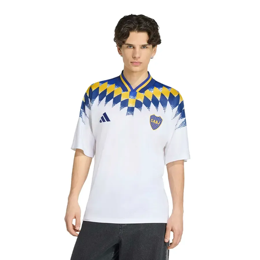 Imagen 0 de 6 de Camiseta adidas Stadium Boca Juniors-BLANCO/AZUL/AMARILLO