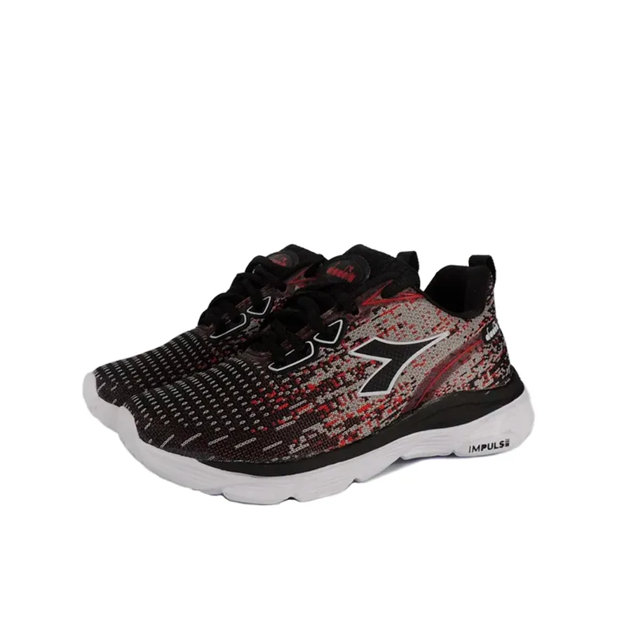 Imagen 1 de 4 de Zapatillas Diadora Voraz Kids-NEGRO/BLANCO/ROJO