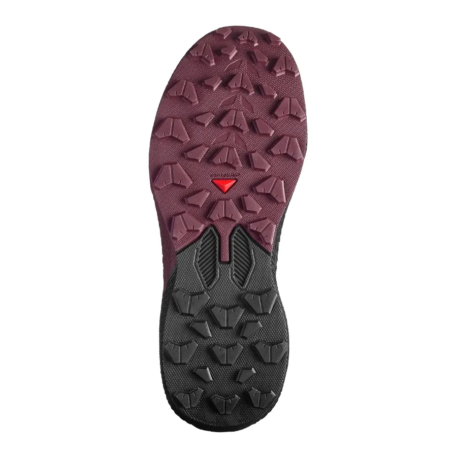 Imagen 4 de 6 de Zapatillas Salomon Pulsar Quiver-MORADO/NEGRO