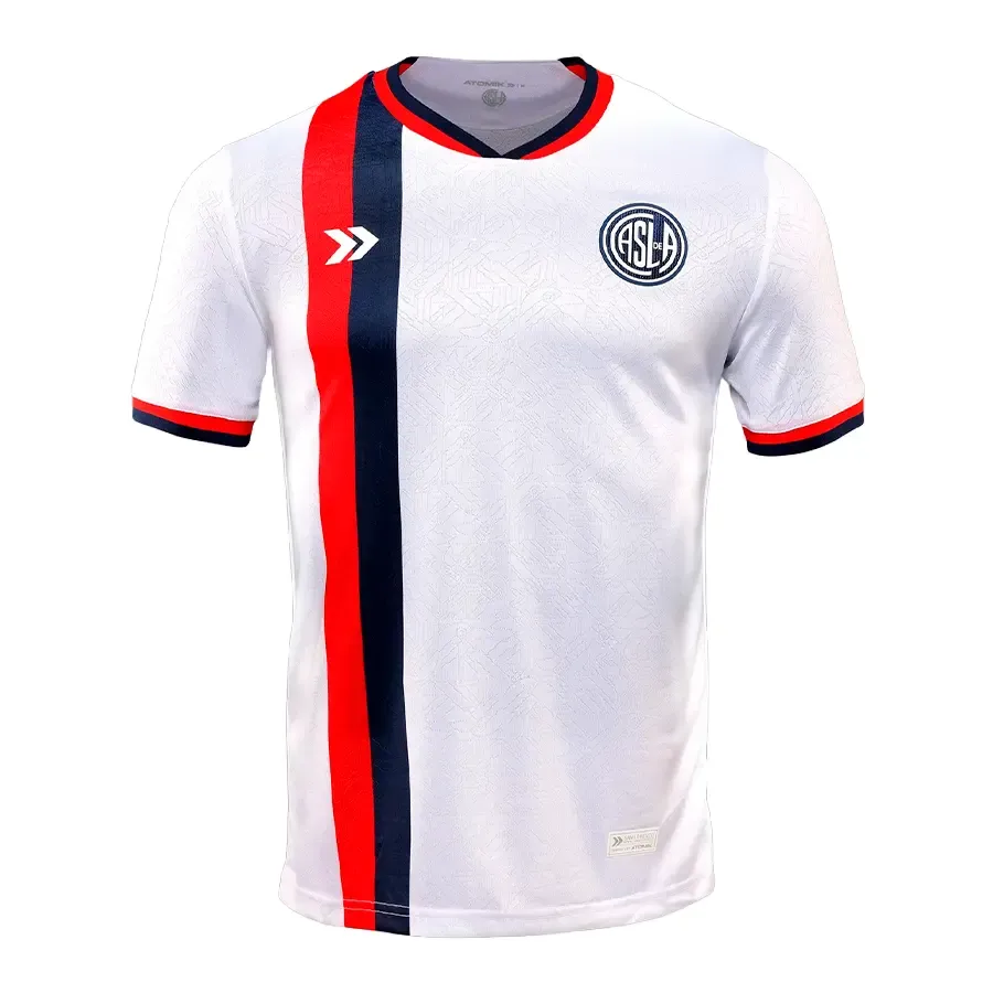 Imagen 1 de 3 de Camiseta Atomik San Lorenzo Alternativa 25-BLANCO