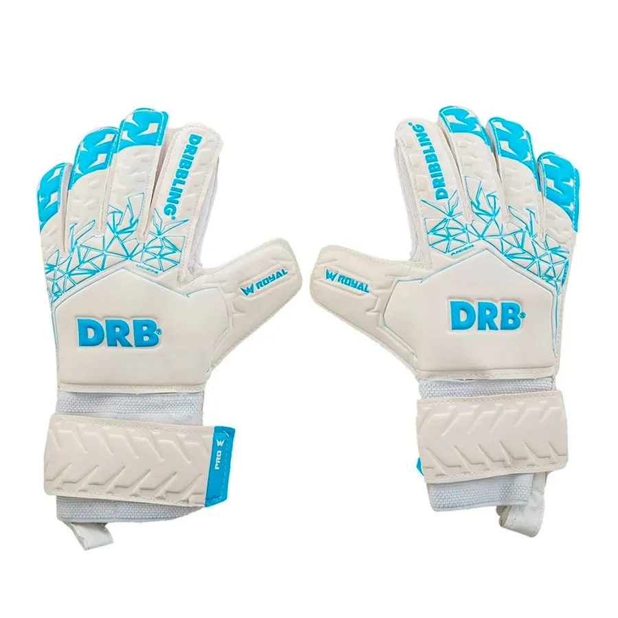 Imagen 0 de 4 de Guantes DRB Royal 4.0 Sr-BLANCO/TURQUESA