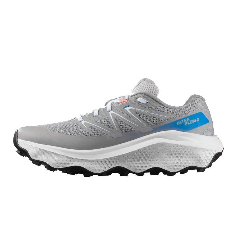 Imagen 2 de 6 de Zapatillas Salomon Ultra Flow 2-GRIS/AZUL FRANCIA