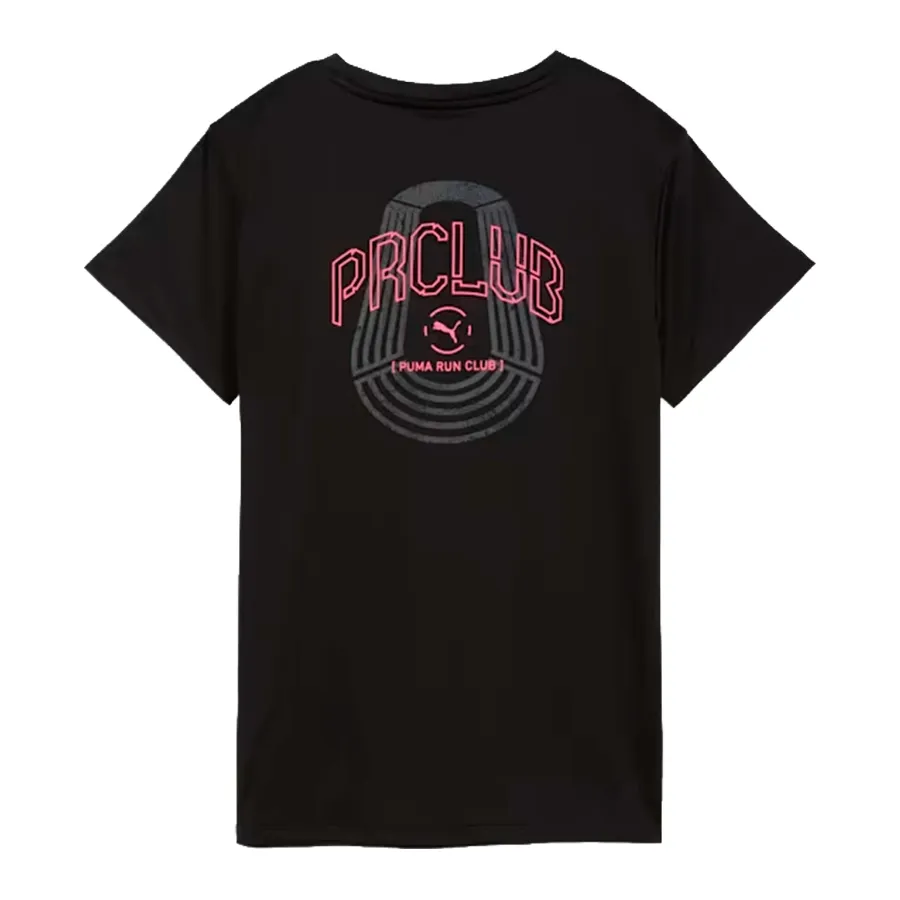 Imagen 3 de 4 de Remera Puma Run Club Graphic-NEGRO/ROSA
