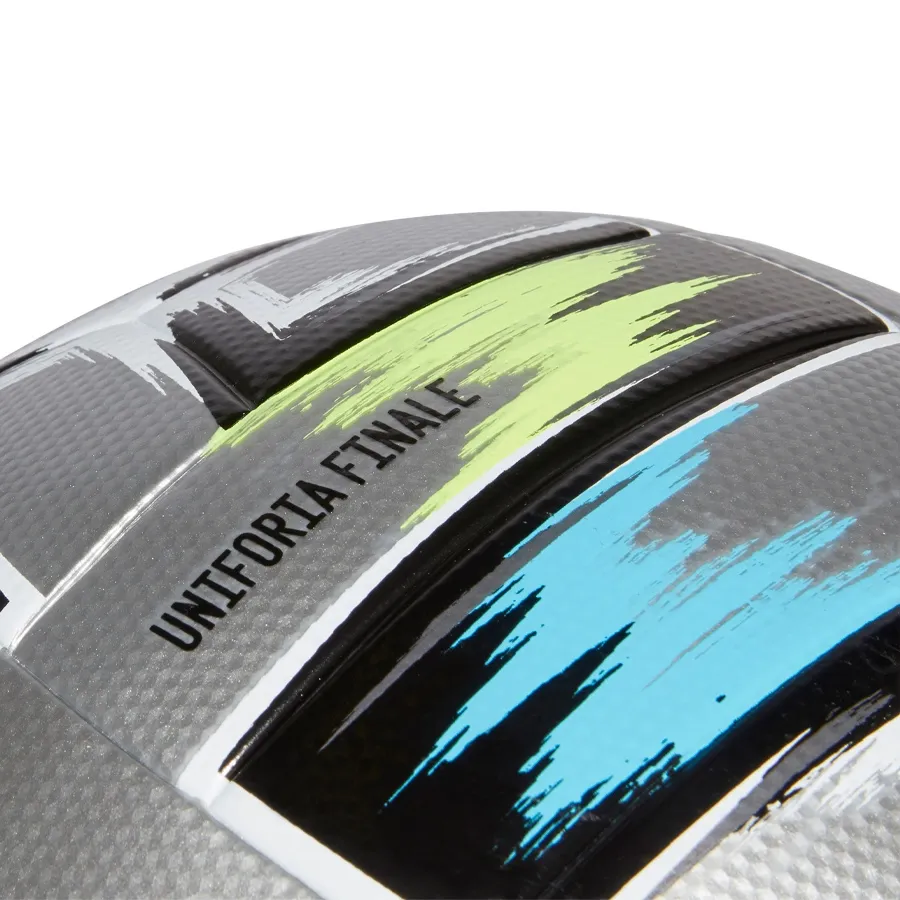Imagen 2 de 5 de Pelota adidas Uniforia Finale League-PLATA/NEGRO/MULTICOLOR