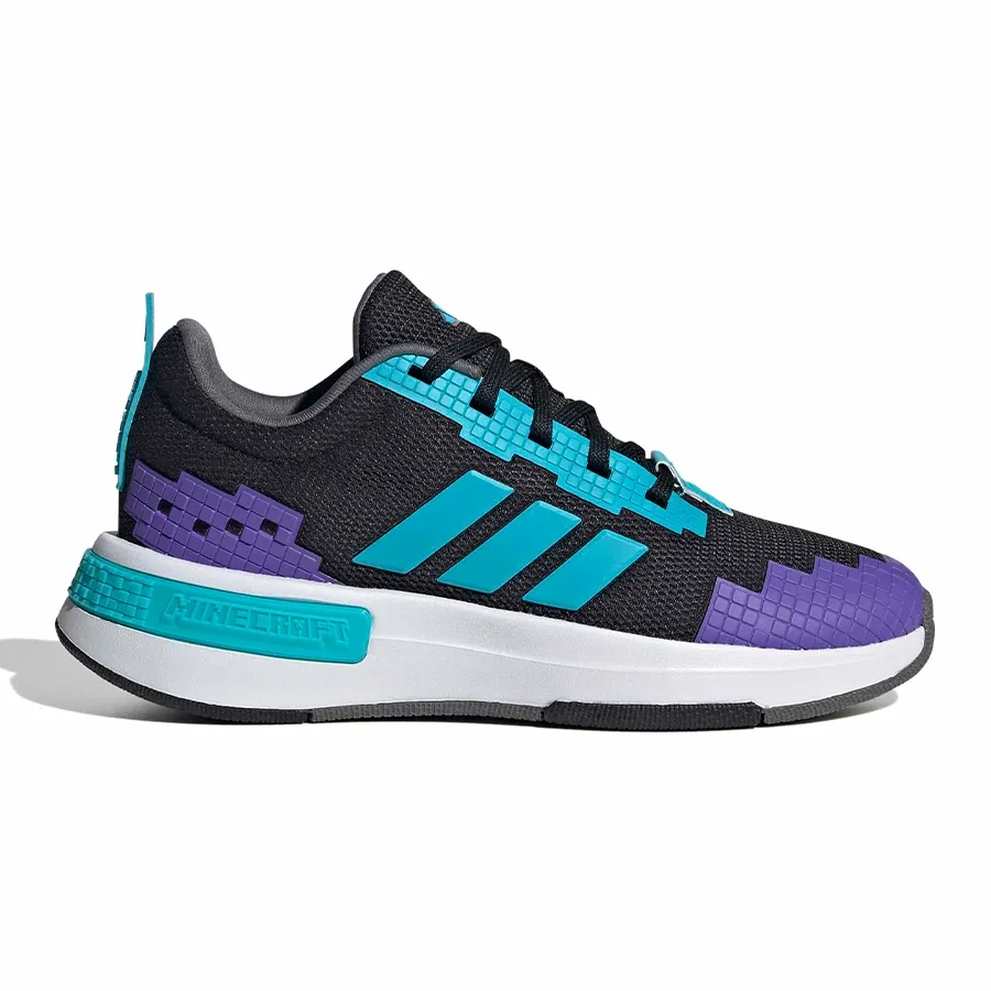 Imagen 1 de 8 de Zapatillas adidas Minecraft Pro J-NEGRO/TURQUESA/VIOLETA