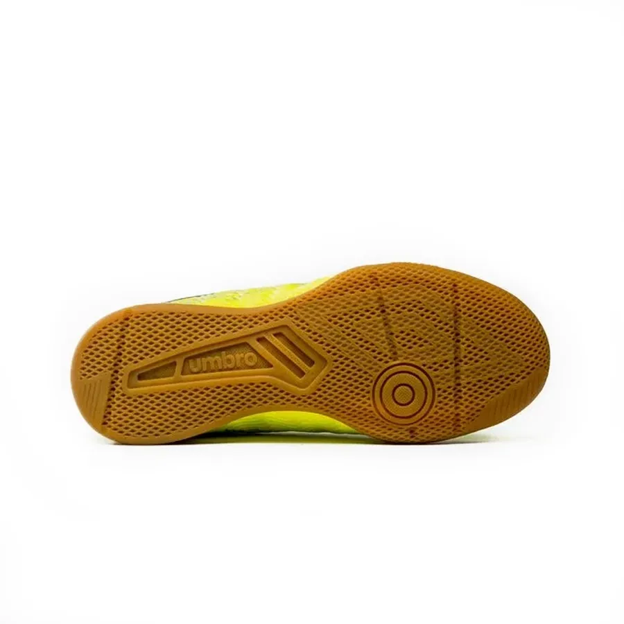 Imagen 5 de 8 de Botines Umbro Ultraskin Jr-AMARILLO FLUOR/NEGRO/PLATA