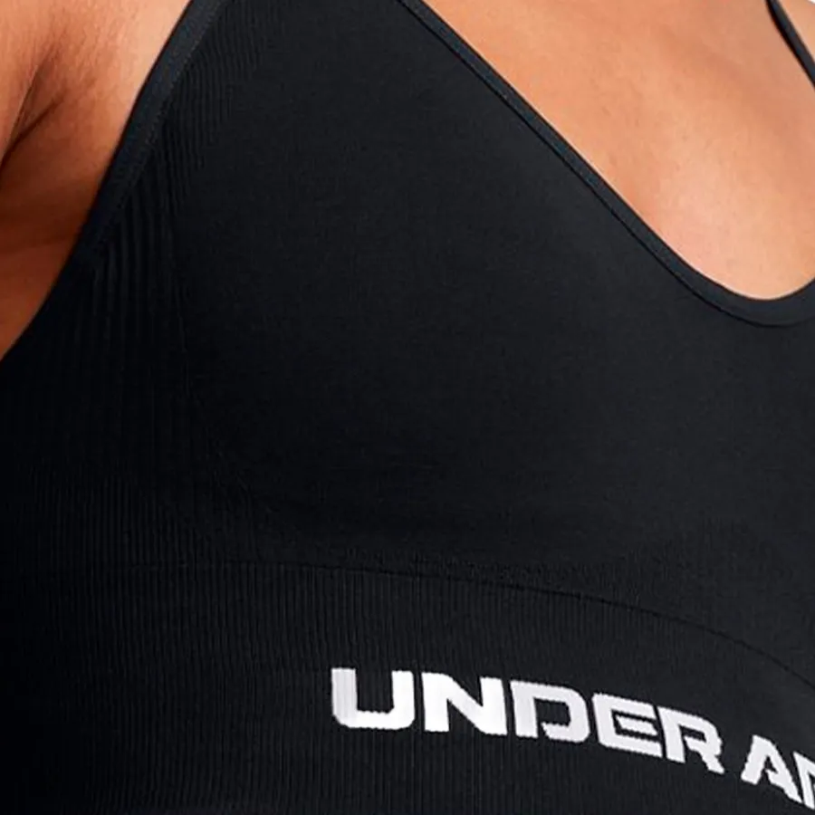 Imagen 3 de 6 de Top Under Armour Vanish Seamless Low-NEGRO