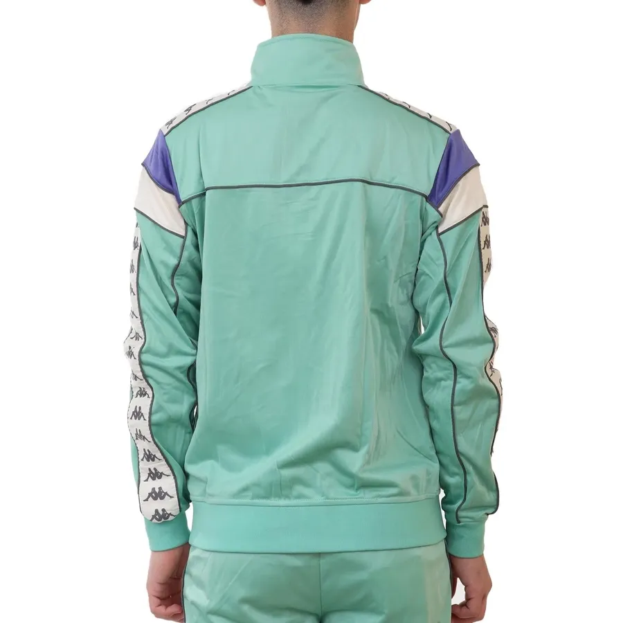 Imagen 2 de 5 de Campera Kappa Banda Merez-VERDE AGUA/BEIGE/VIOLETA