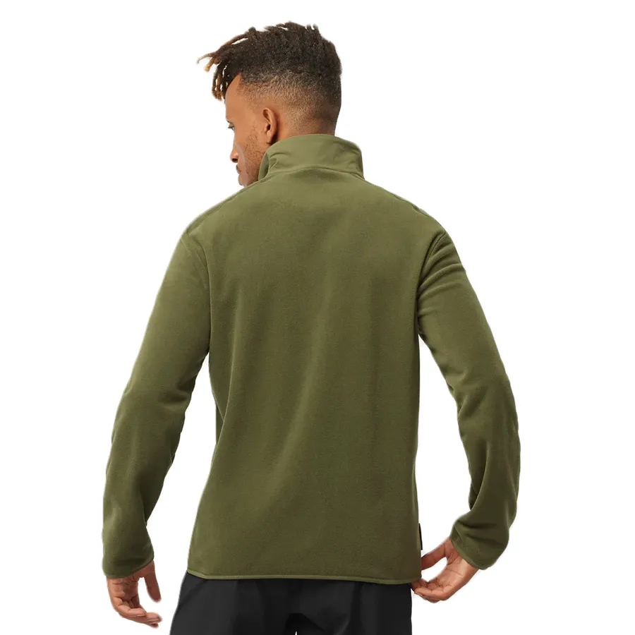 Imagen 2 de 6 de Campera Salomon Outline Polartec-VERDE