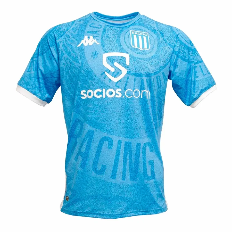 Imagen 0 de 5 de Camisa Kappa Pre Match Racing 2023-CELESTE