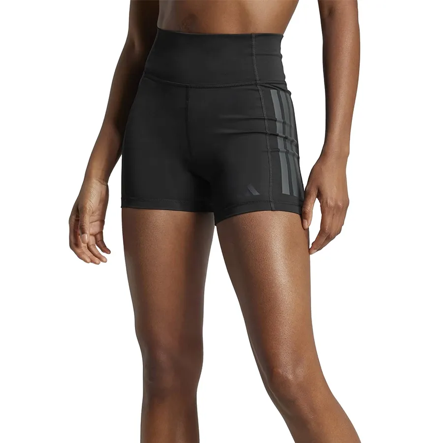 Imagen 0 de 5 de adidas Calzas Cortas 1/4 Optime 3 Tiras Tiro Alto-NEGRO