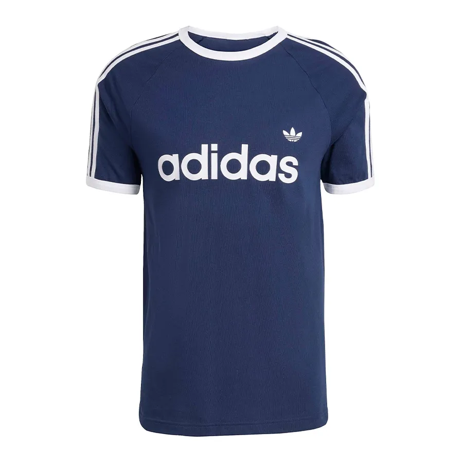 Imagen 2 de 5 de Remera adidas originals Ringer 3 Tiras-MARINO