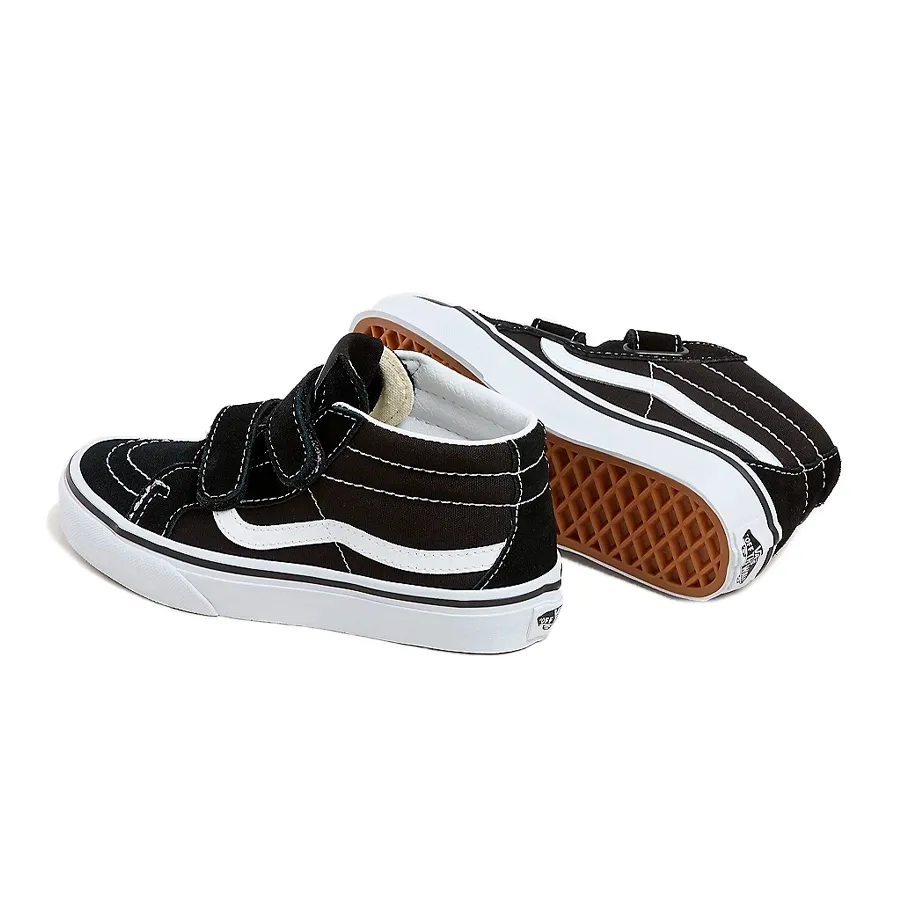Imagen 2 de 4 de Zapatillas Vans K Sk8-Mid Reissue-NEGRO/BLANCO