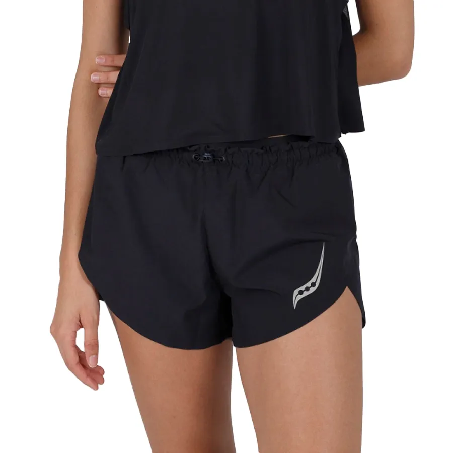 Imagen 1 de 5 de Shorts Saucony Pinnacle 2.5"-NEGRO
