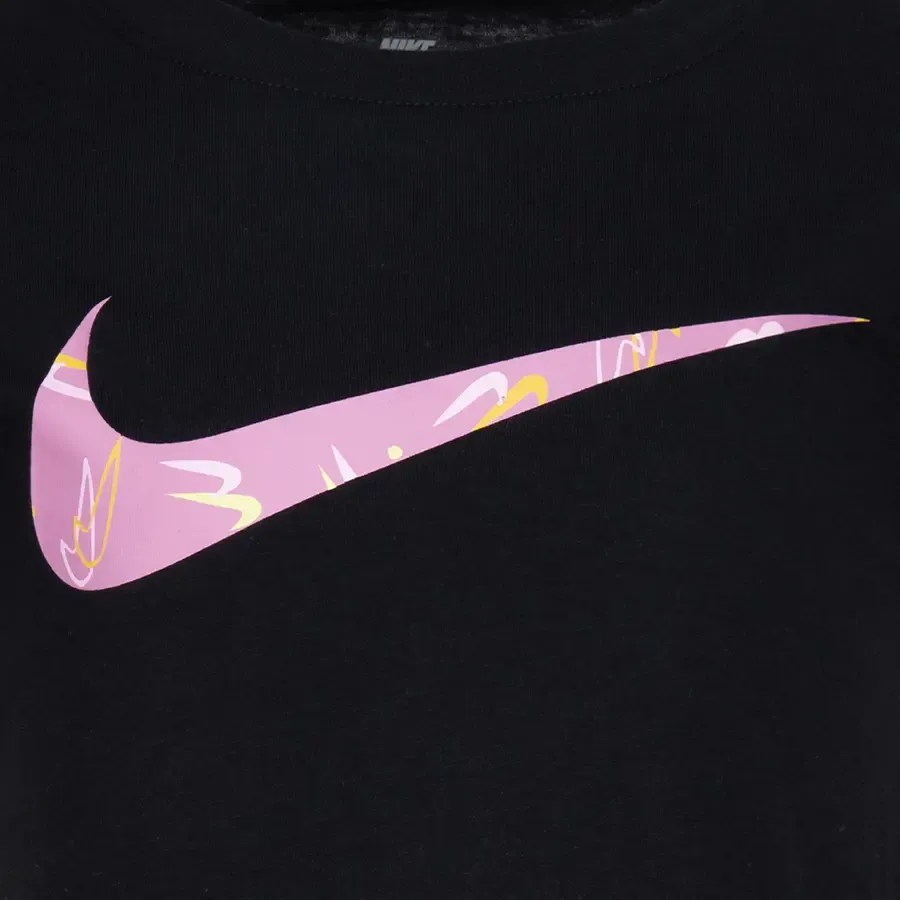Imagen 2 de 3 de Remera Nike Swoosh Pairs Fill-NEGRO