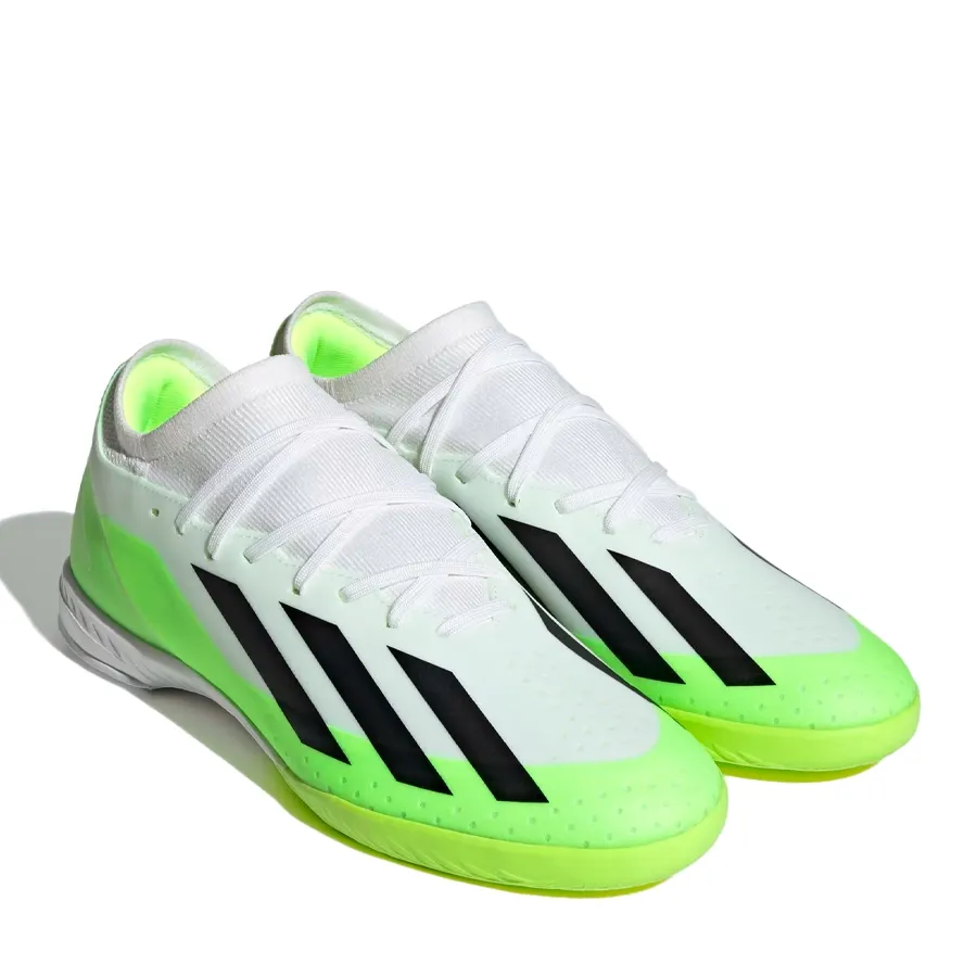 Imagen 5 de 10 de Botines adidas X Crazyfast.3-BLANCO/VERDE FLUOR/NEGRO