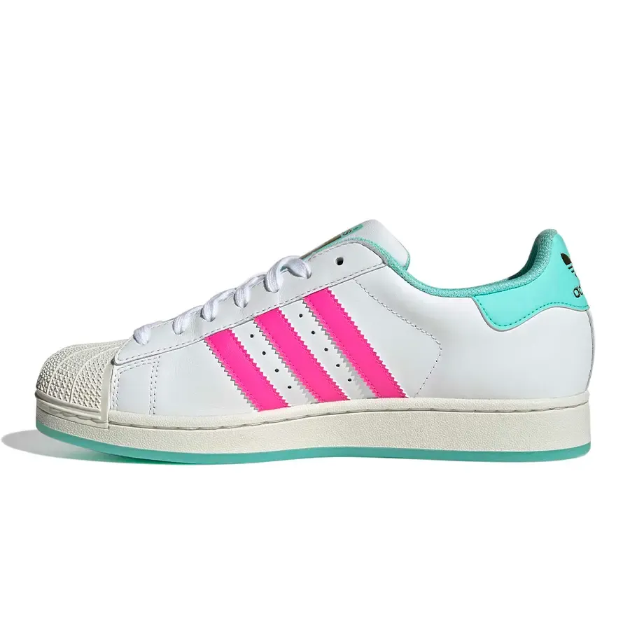 Imagen 2 de 6 de Zapatillas adidas originals Superstar Messi-BLANCO/TURQUESA/ROSA