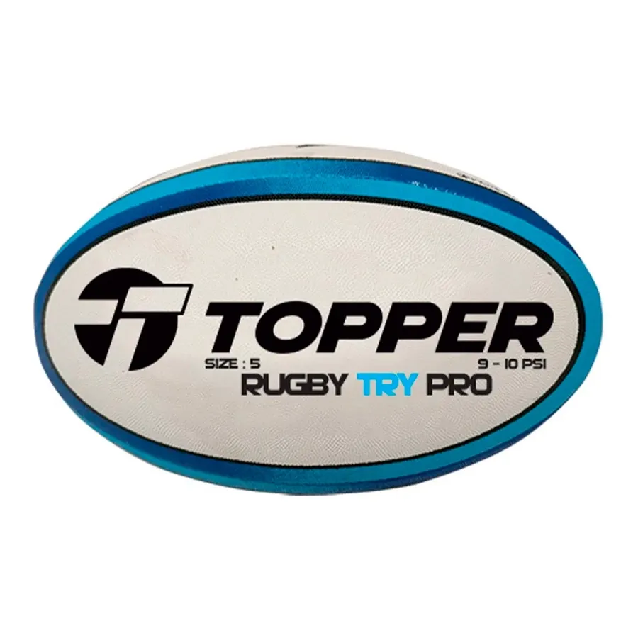 Imagen 0 de 2 de Pelota Topper Try Pro-BLANCO/CELESTE/NEGRO