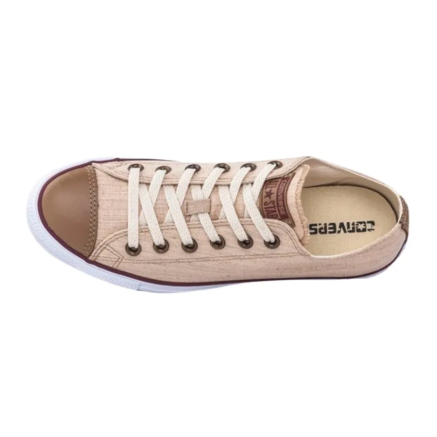 Imagen 2 de 3 de Zapatillas Converse Chuck Taylor All Star Linen-NATURAL/BEIGE/BORDO