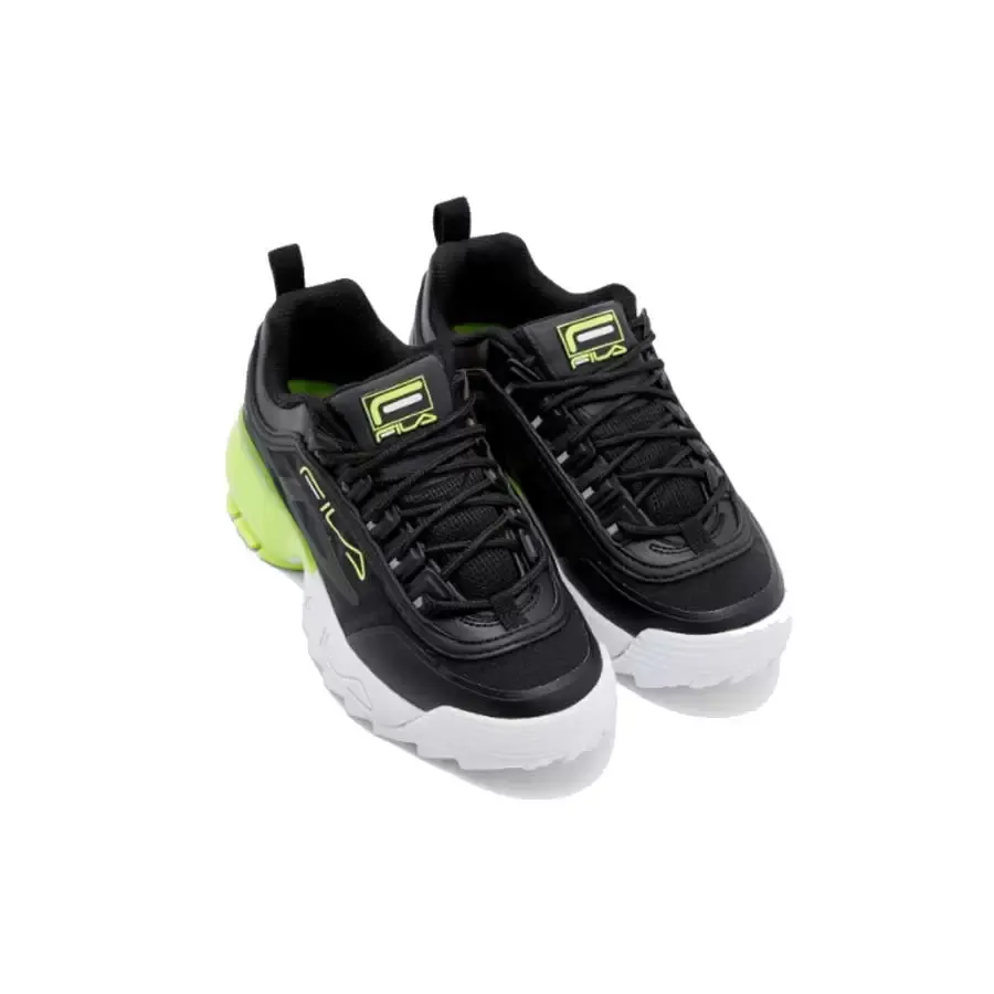 Imagen 0 de 3 de Zapatillas Fila Disruptor 2 A Mujer-NEGRO/BLANCO/AMARILLO