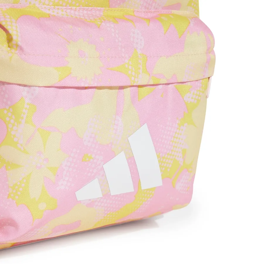 Imagen 4 de 6 de Mochila adidas Tg Flower-ROSA/AMARILLO