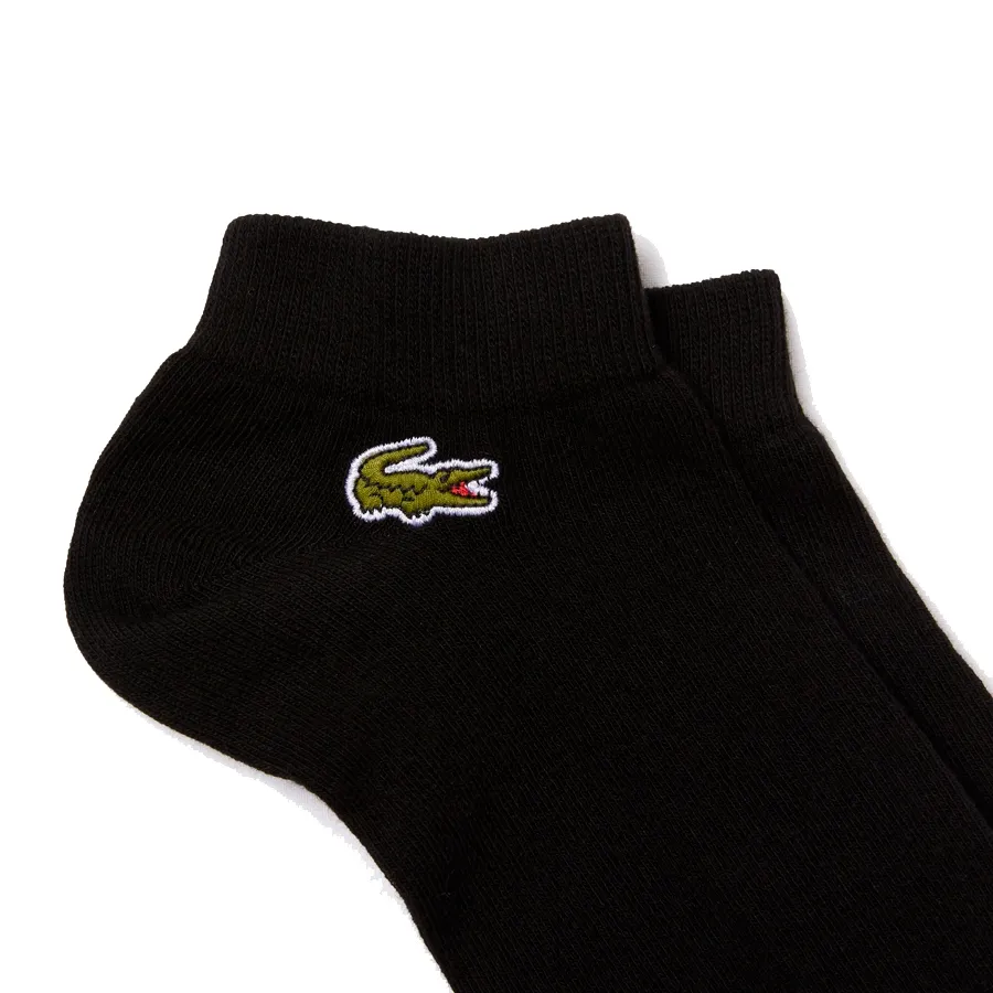 Imagen 1 de 2 de Medias Lacoste Pack X 3-NEGRO