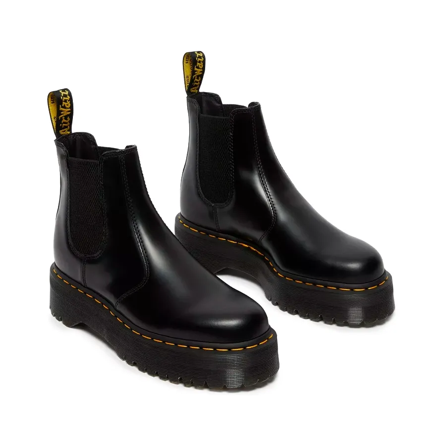 Imagen 2 de 8 de Botas Dr Martens 2976 Quad Smooth-NEGRO