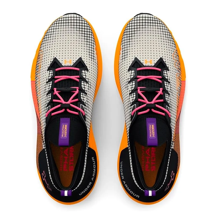 Imagen 3 de 5 de Zapatillas Under Armour Hovr Phantom 3 SE Storm-BLANCO/NARANJA/NEGRO