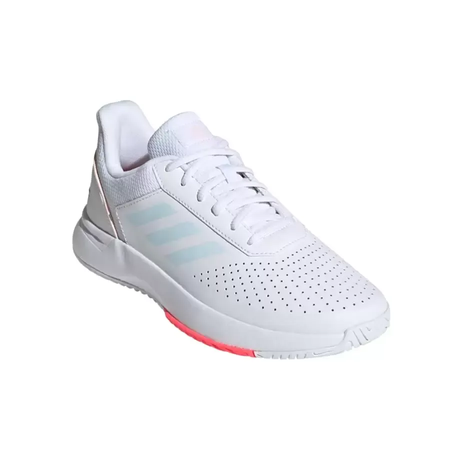 Imagen 0 de 6 de Zapatillas adidas Courtsmash-BLANCO/CELESTE/ROSA