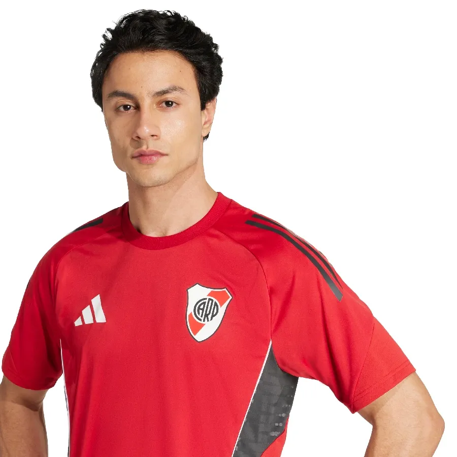 Imagen 4 de 6 de Camiseta adidas de Entrenamiento River Plate Tiro 25-ROJO