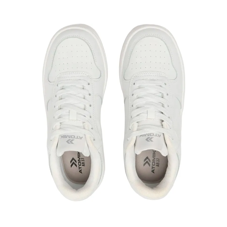 Imagen 3 de 8 de Zapatillas Atomik Casual Urbano Fairfaxx Kids-BLANCO