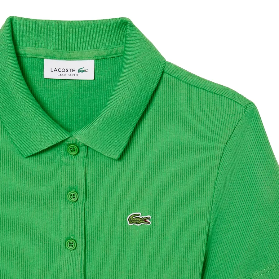 Imagen 4 de 6 de Polo Lacoste Chemise Col Bord-VERDE