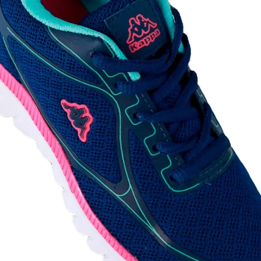 Imagen 3 de 5 de Zapatillas Kappa Rufo Kids-MARINO/FUCSIA