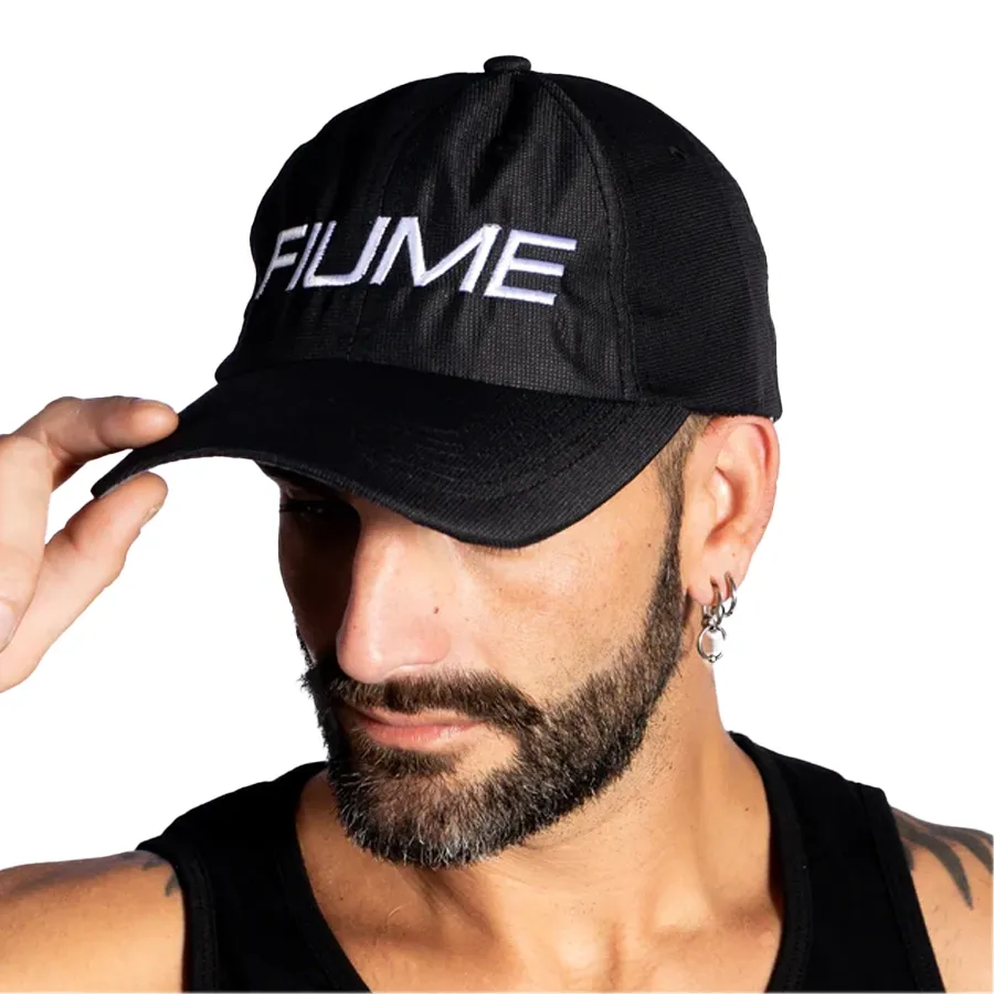 Imagen 0 de 3 de Gorra Fiume Sport Deuce-NEGRO/BLANCO