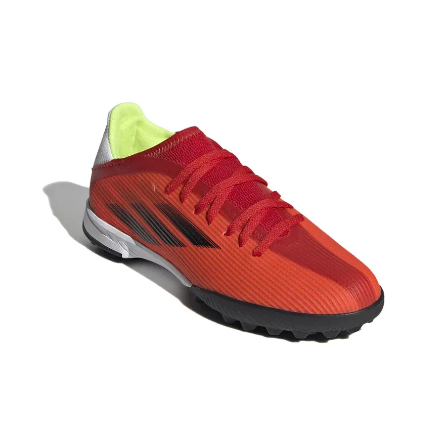 Imagen 2 de 7 de Botines adidas X Speedflow.3 Pasto sintético-ROJO/NEGRO/NARANJA