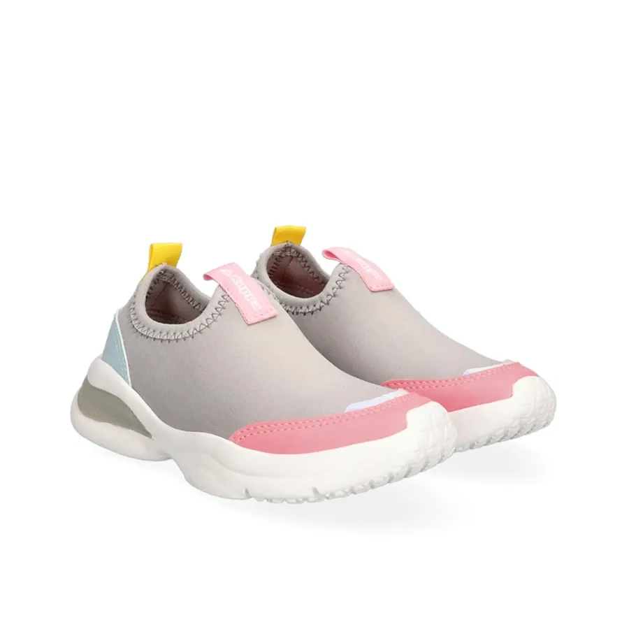Imagen 1 de 6 de Zapatillas Kappa Easy Lite 2-GRIS/ROSA/CELESTE
