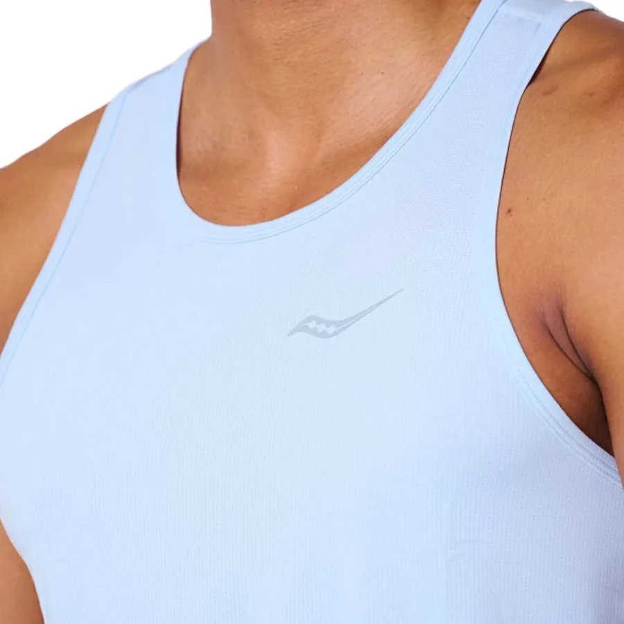 Imagen 3 de 6 de Musculosa Saucony Stopwatch-CELESTE
