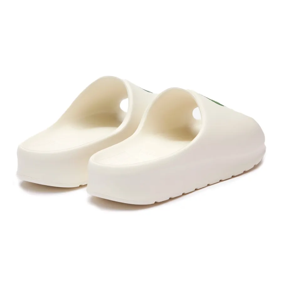 Imagen 2 de 5 de Ojotas Lacoste Serve Slide 2.0-BLANCO/VERDE