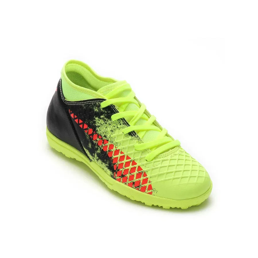 Imagen 3 de 4 de Botines Puma Future 18.4 Tt-VERDE FLUOR/NEGRO/ROJO